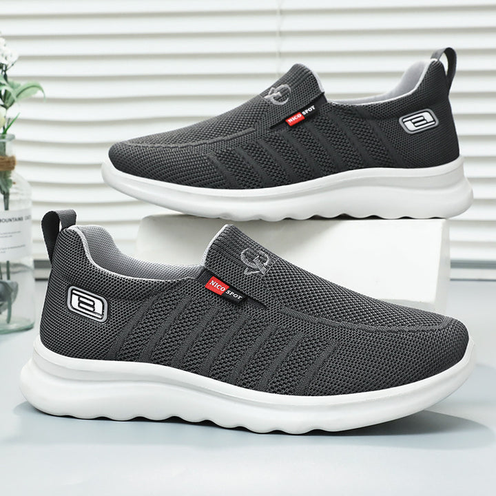 Femme Letvægts Slip-On Vandresko med åndbart Strikkemateriale Stilla