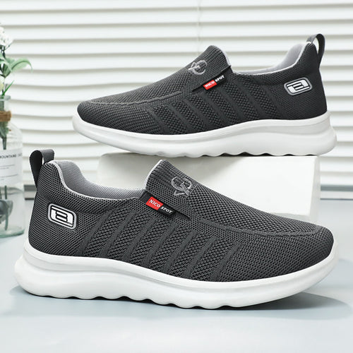 Femme Letvægts Slip-On Vandresko med åndbart Strikkemateriale Stilla