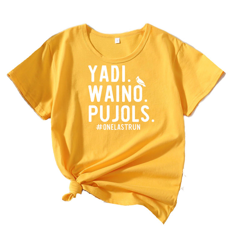 Dame Fritids Grafik T-Shirt Stilla