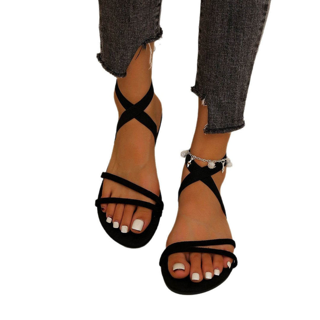 Dame strand sandaler med komfortabel remdesign og fleksibel fodseng Stilla