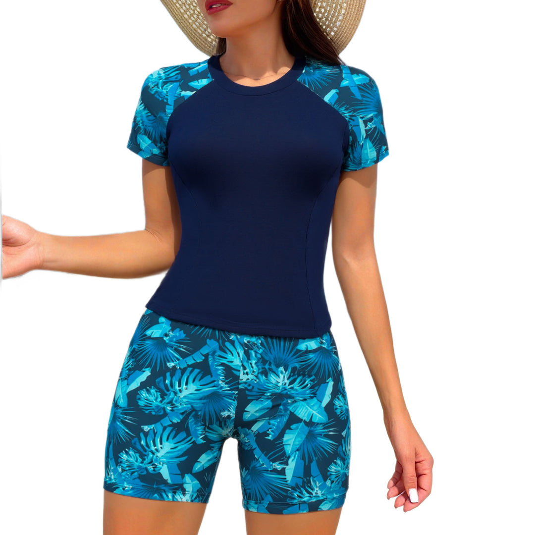 Dame Sportiv Rashguard med Shorts Skovae