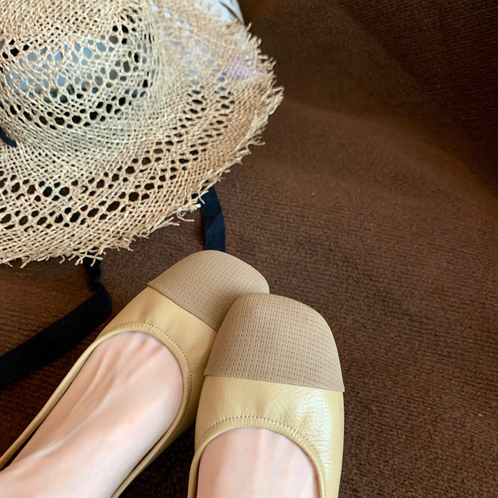 Dame Ballerina Sko med åndbar overfladestruktur og blødt fodsåle Stilla
