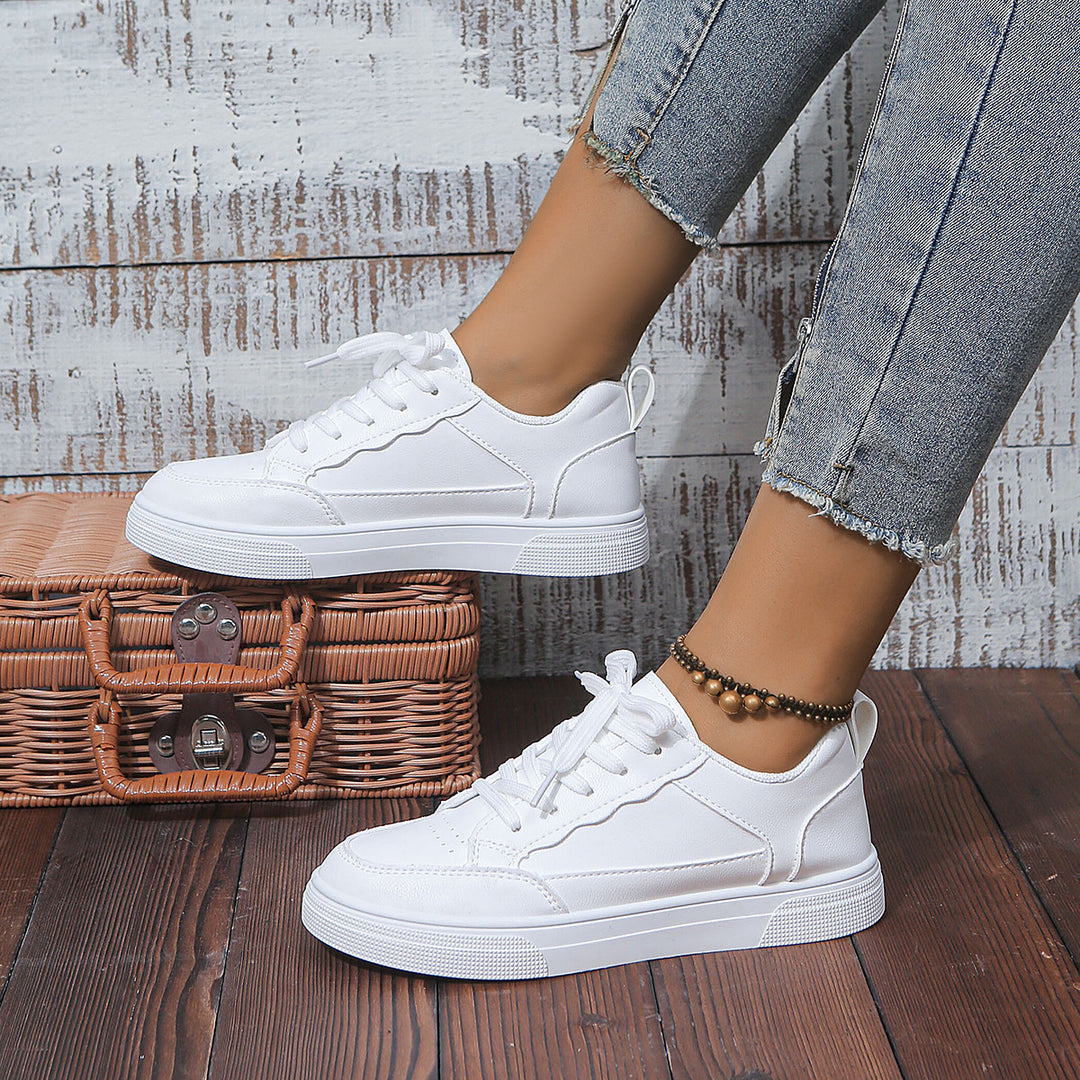 Dame Fritids Snøresko Mode Sneakers Stilla