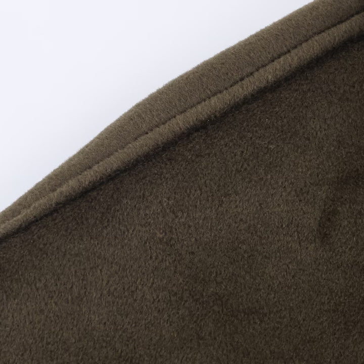 Dame elegant Oversized-frakke med aftagelig kunstpelskrave Stilla