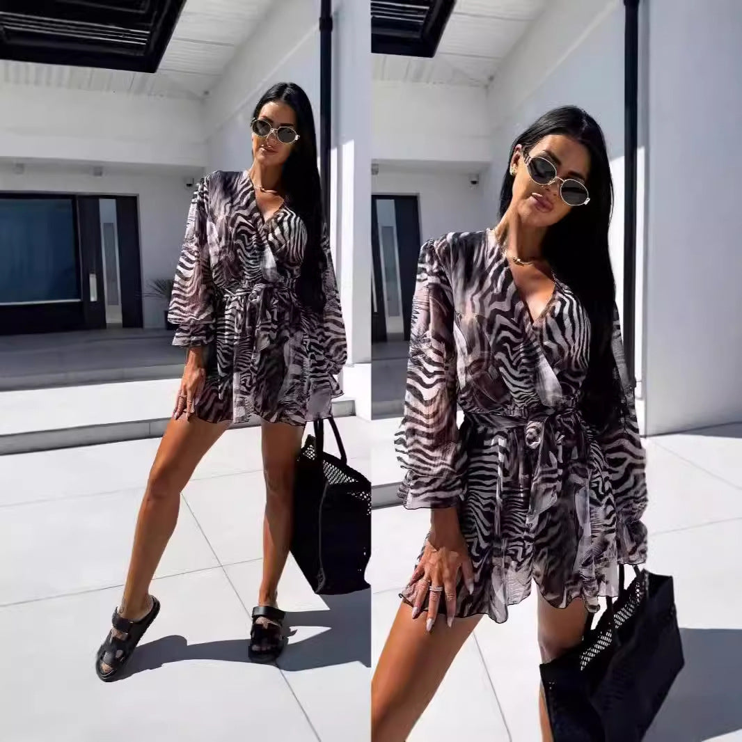 Dame Floral Kimono-Âr Stilla