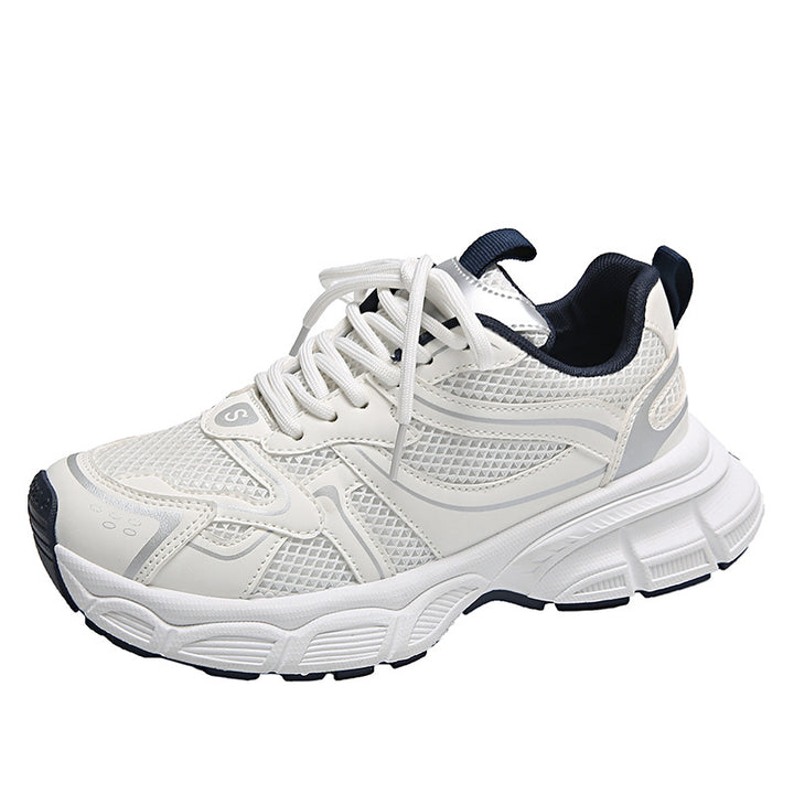 Dame Performance Sneakers med åndbar mesh-overflade og polstret dæmpning Stilla