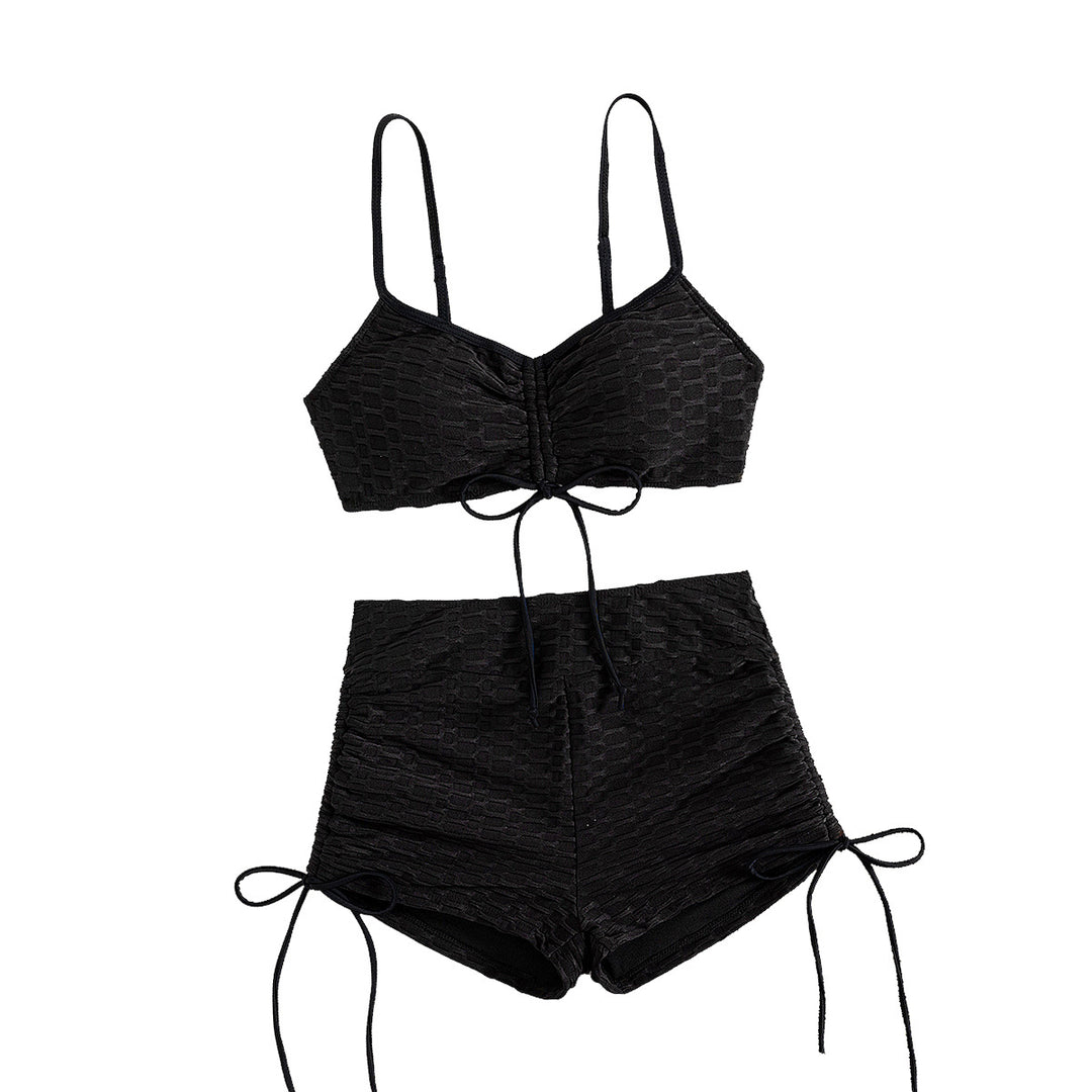 Dame Crop-Bikini-Sæt med justerbare stropper Skovae
