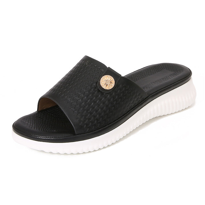 Dame Pantofler med moderne design og komfortabelt fodseng Stilla