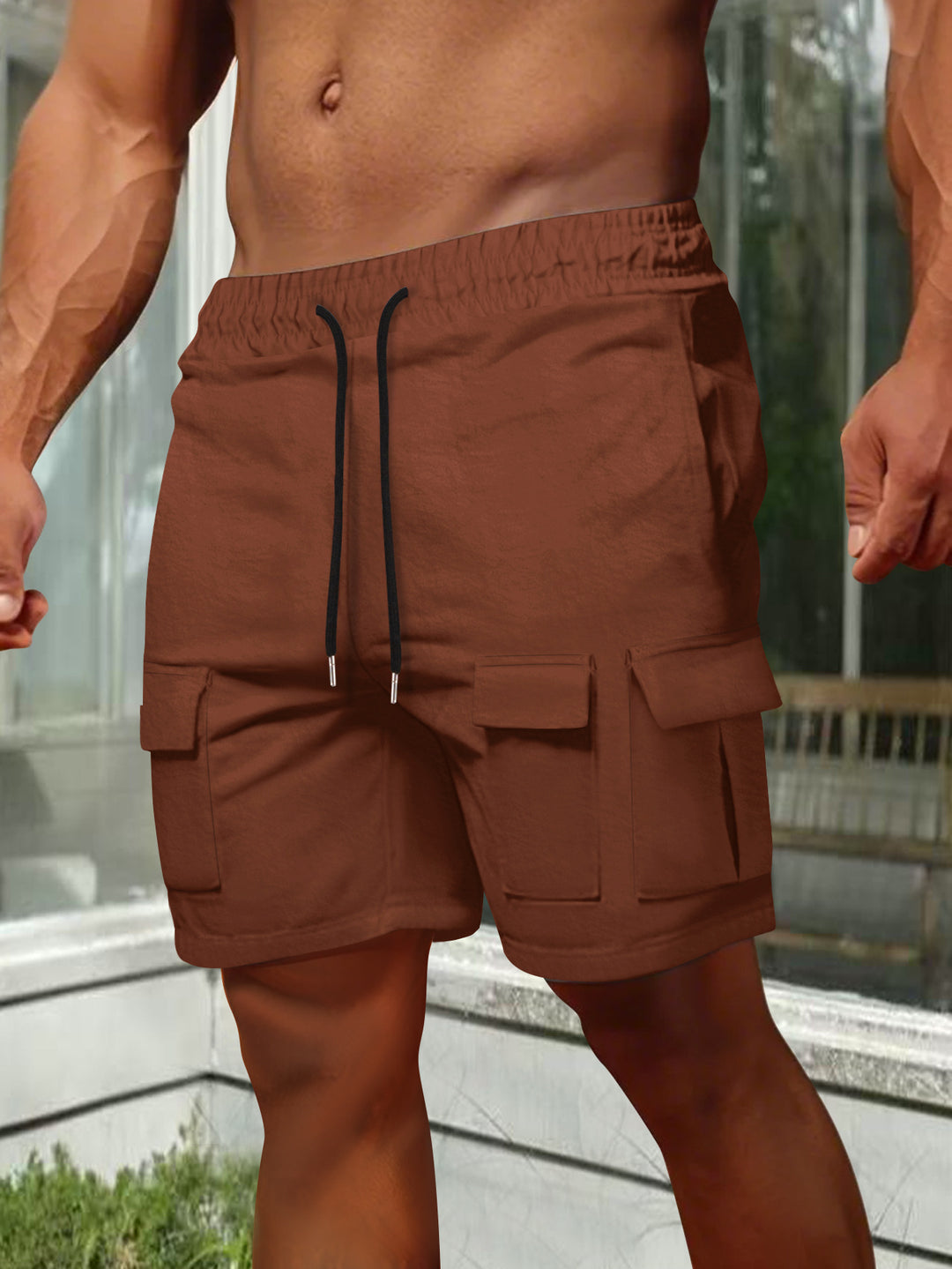 Herre Cargo-Stil Aktive Shorts Stilla