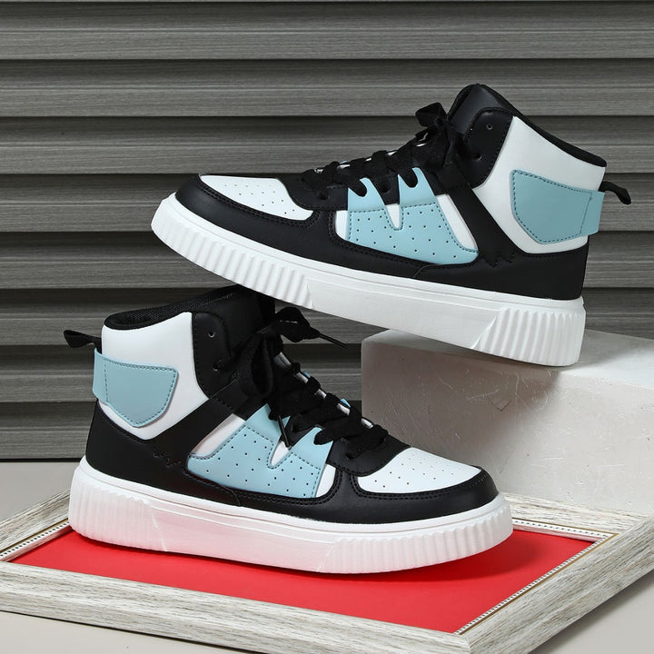 Dame Sporty High-Top Sneakers med fantastiske farver Stilla