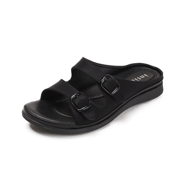 Dame Komfort-sandaler med justerbare remme og anatomisk fodbund Stilla