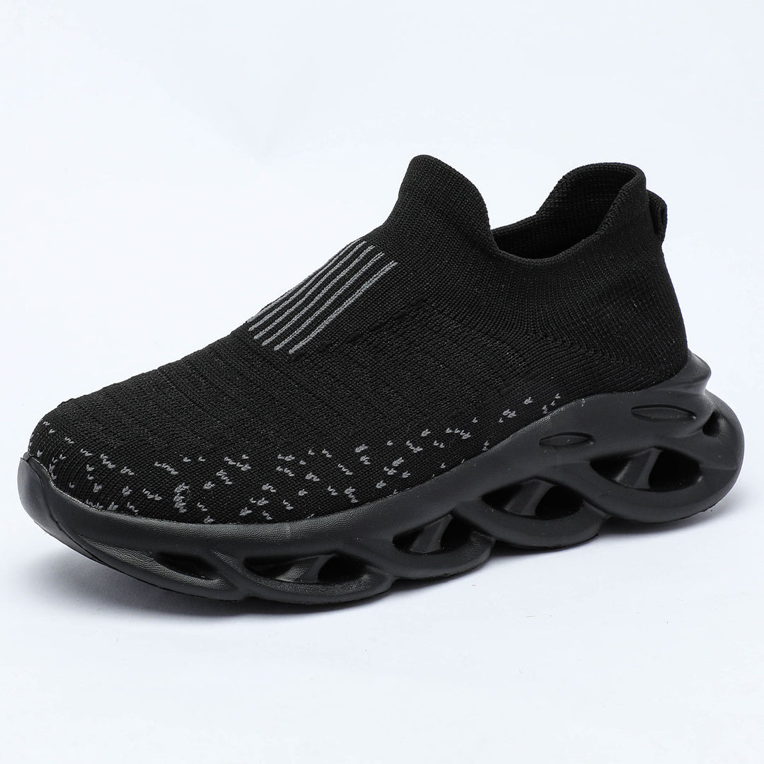 Damer Let strik-sneakers med innovativ dæmpningsteknologi Stilla