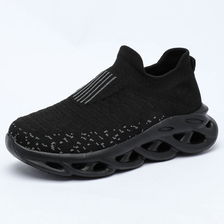Damer Let strik-sneakers med innovativ dæmpningsteknologi Stilla