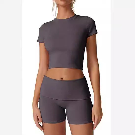 Dame Sport-Bustier og Shorts-Sæt Stilla