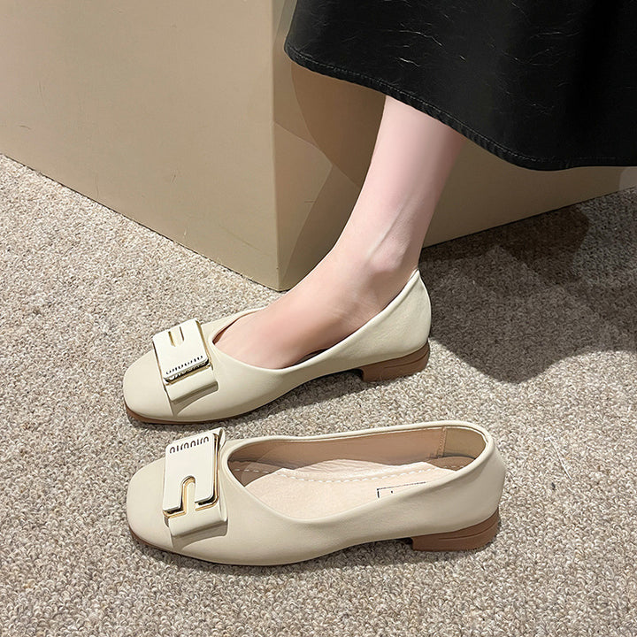 Damer Elegante Slippers med Dekorativ Spænde Stilla