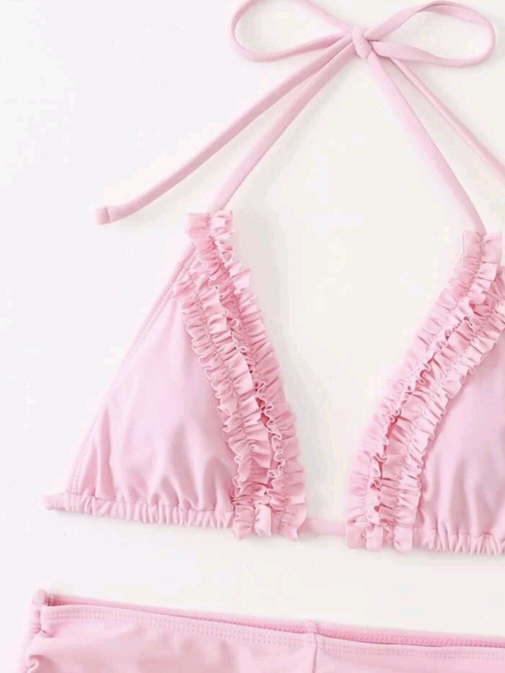Dame Rynketop Højtaljede Bikini-sæt Stilla