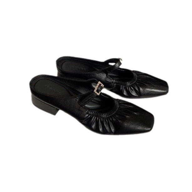 Dame elegante Sling-Pumps med stilfuld gummistrimmel og høj kvalitetsforarbejdning Stilla