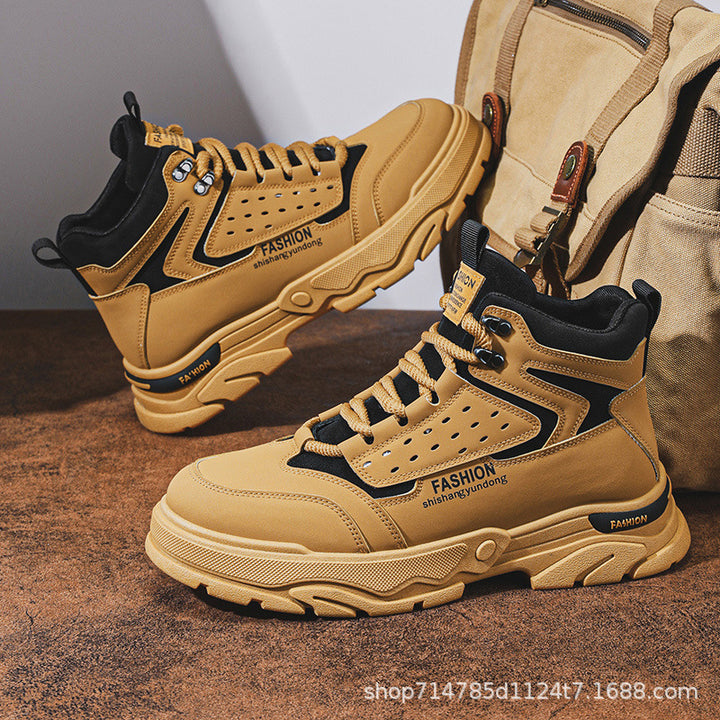 Herrer Rugged Utility High-Top Sneakers Stilla