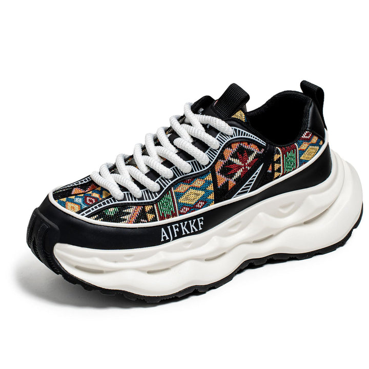 Femme Etisk inspirerede polstrede sneakers Stilla