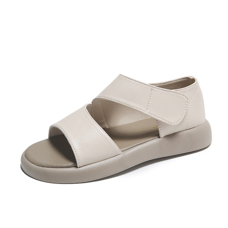 Dame komfortable sandaler med justerbar velcro og ergonomisk fodseng Stilla