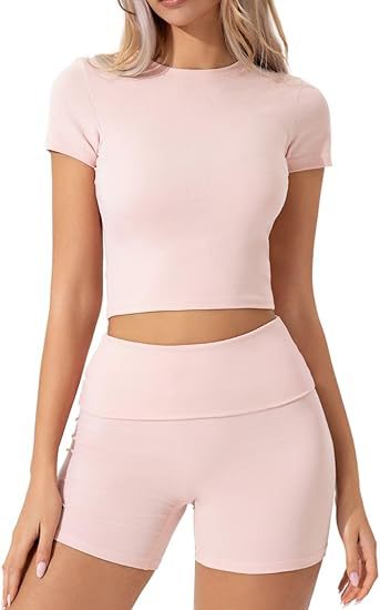 Dame Sport-Bustier og Shorts-Sæt Stilla