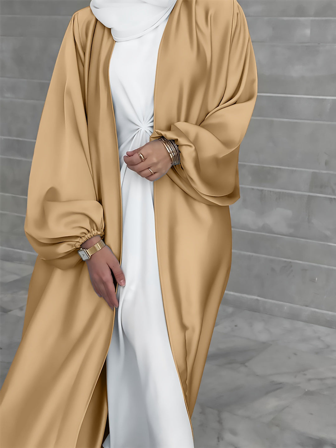 Dame elegant Kimono-Style overtræk Stilla