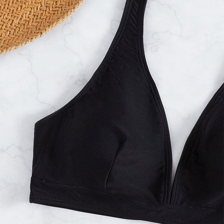 Dame Sportsligt Bikini-Sæt med let polstret top og elastiske shorts Skovae