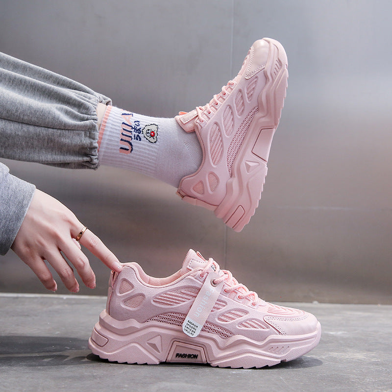 Dame mode sneakers med høj bærekomfort og åndbart overmateriale Stilla