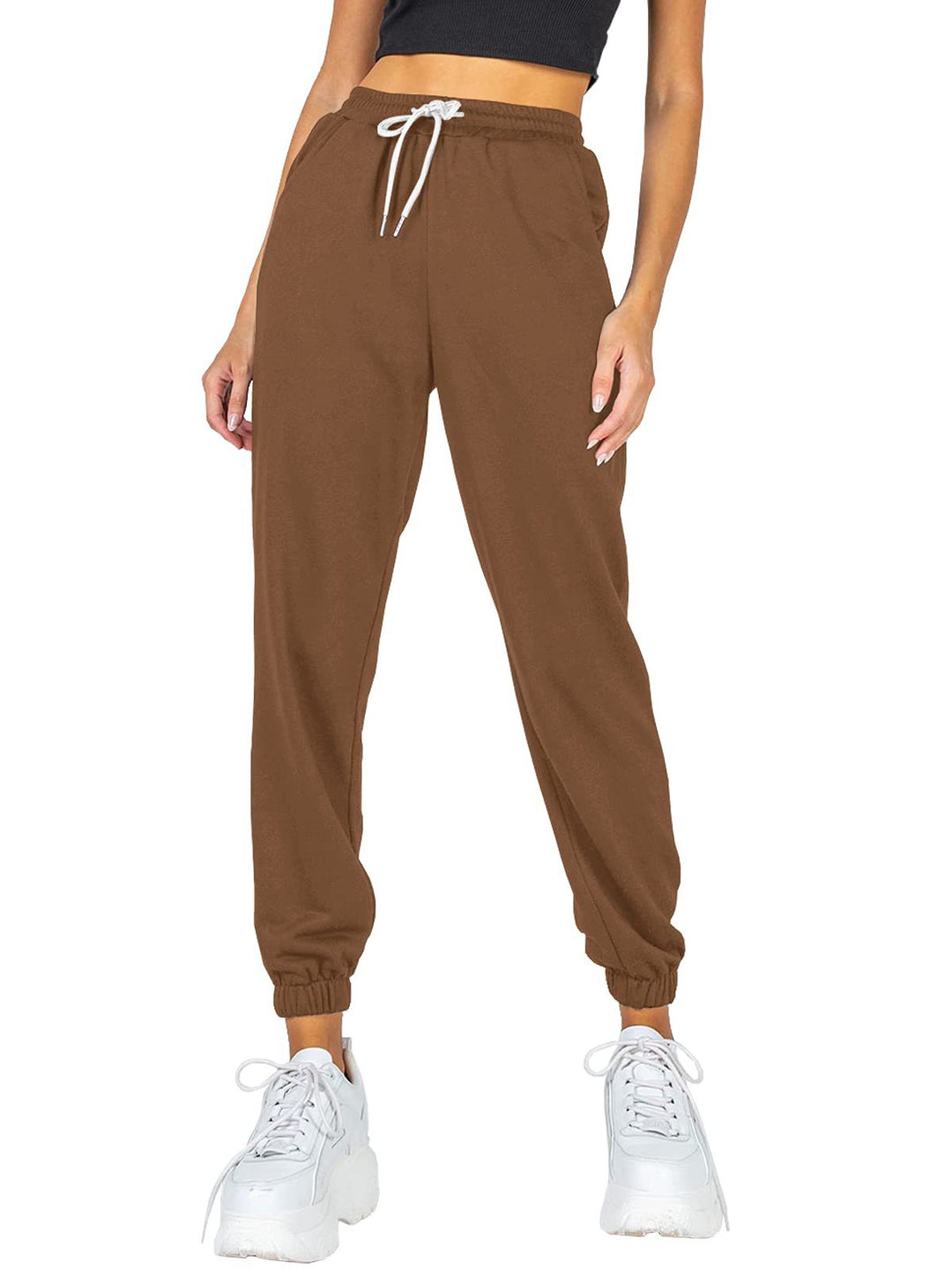 Damer behagelig sweatpants med elastisk linning og lommer Stilla