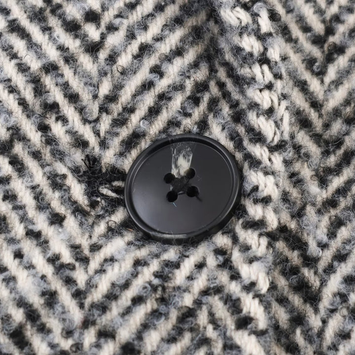 Kvinders klassiske oversized uldfrakke Stilla