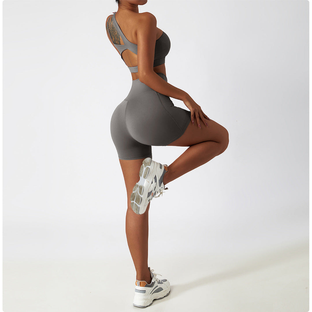 Stilla | Ice Silk Nude Feel Sport Shorts Hurtigttørrende Slim Yoga Bukser