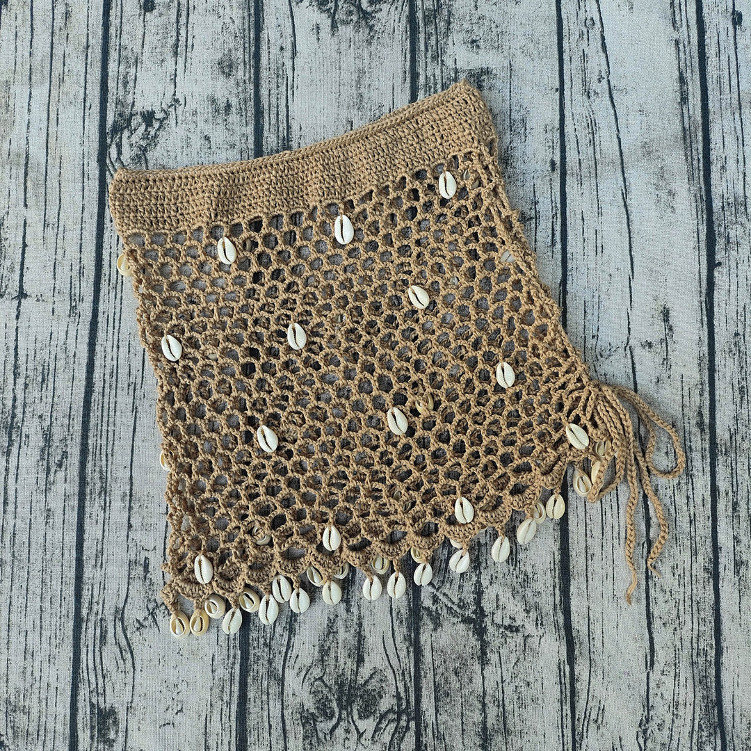 Dame Flettet Wrap Skirt Stilla