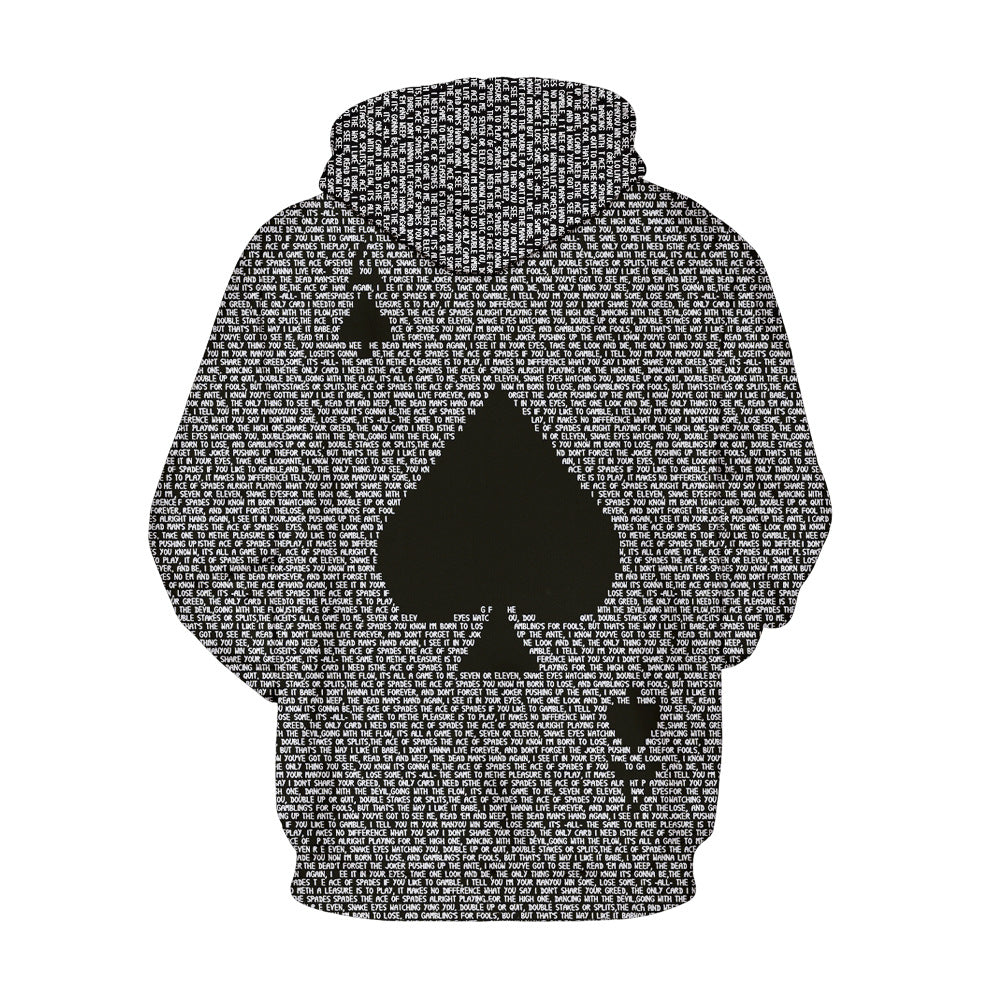 Dame Hoodie med detaljeret løveillustration Stilla