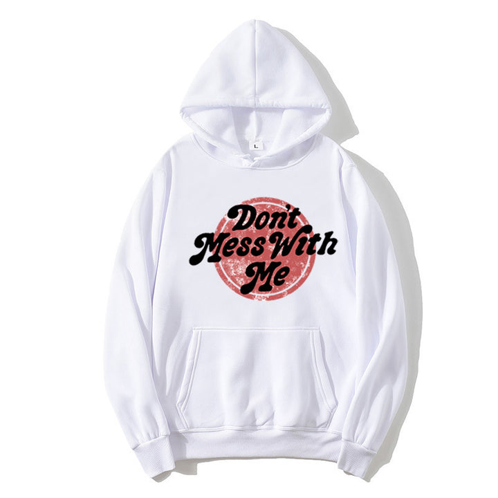 Kvinders hoodie med kreativt statementsdesign Skovae