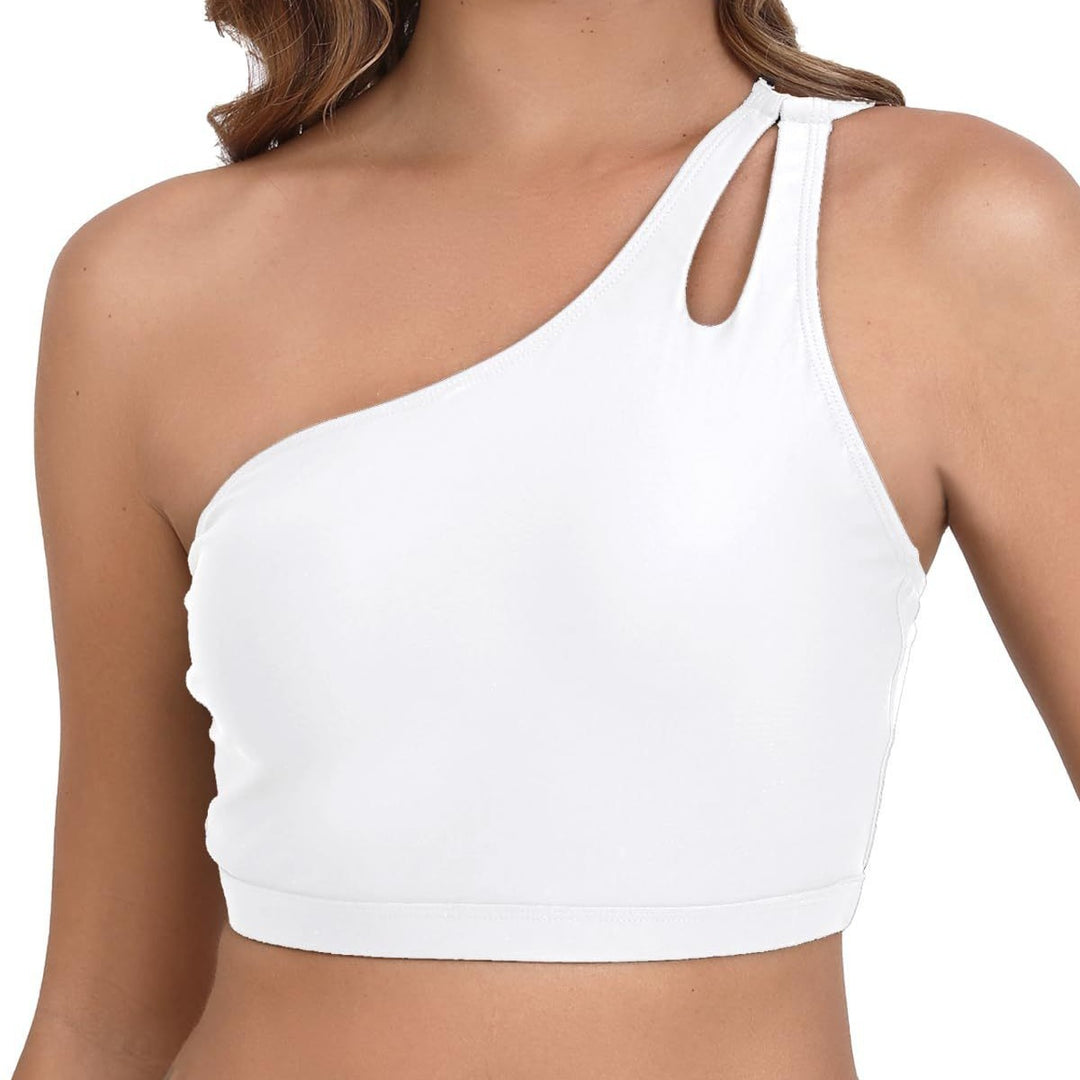 Dame Sporty Cropped Top Skovae