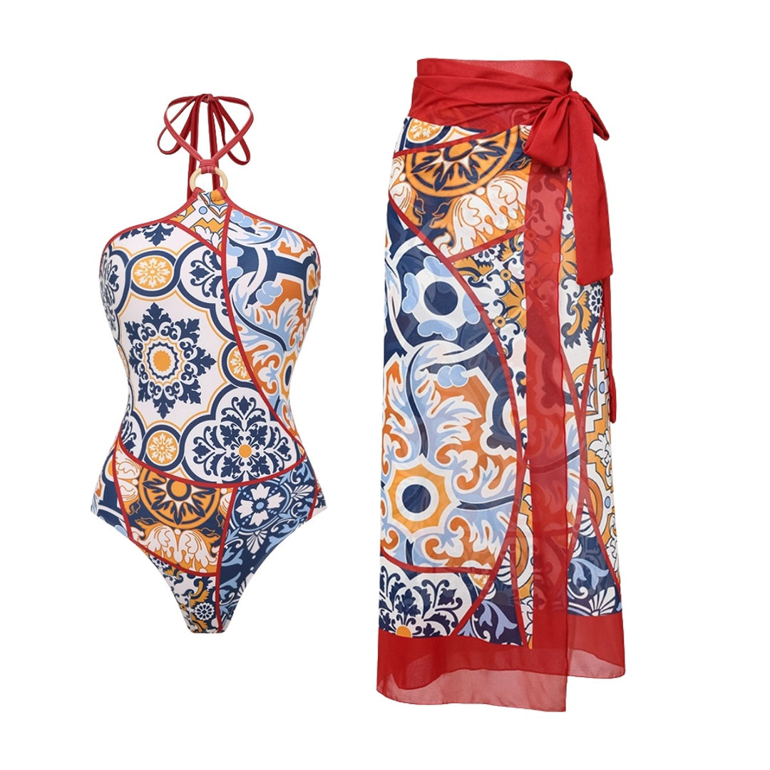 Damer badeshorts med elegant indpakningsbuks Skovae