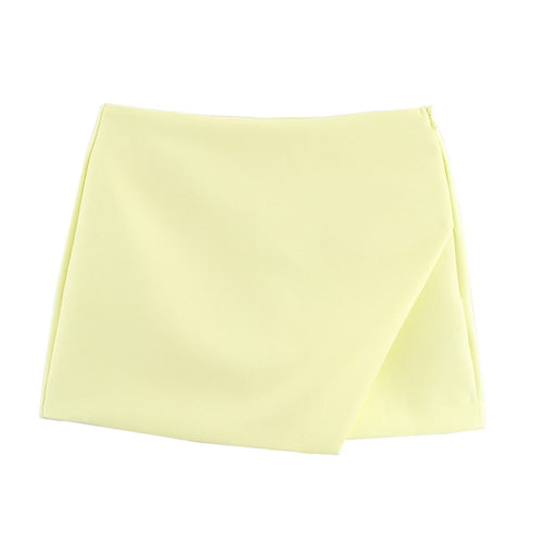 Dame mode wrap shorts lavet af højkvalitets, elastisk materiale Skovae