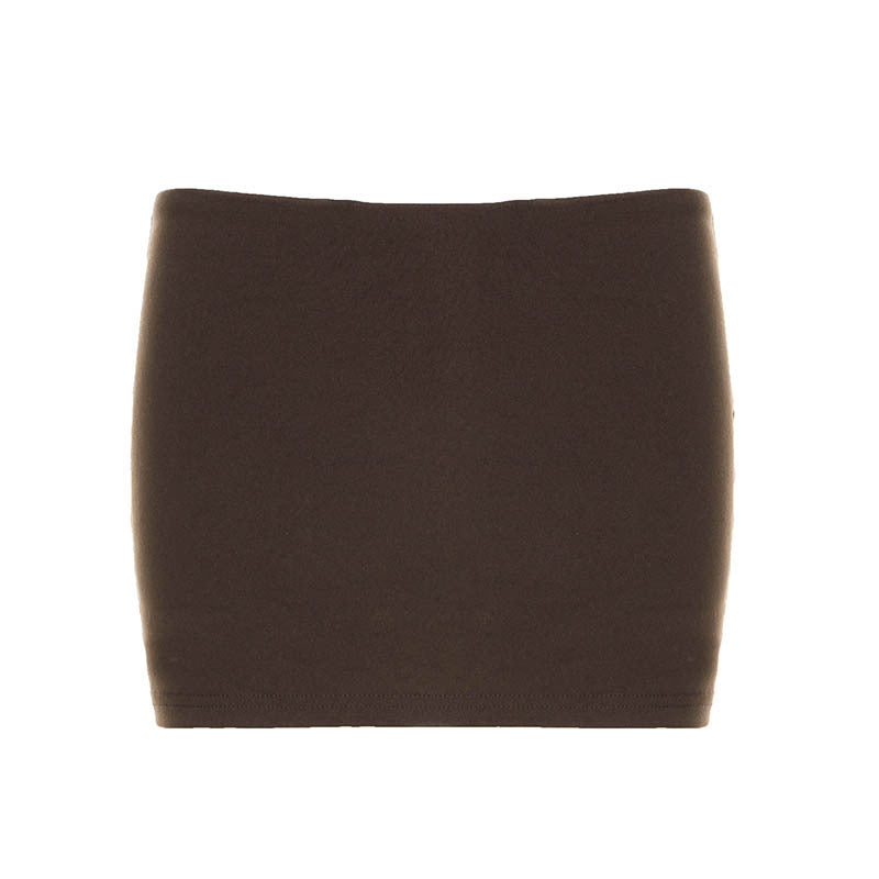 Damen eleganter Minirock aus hochwertigem Jersey-Material mit elastischem Bund Skovae