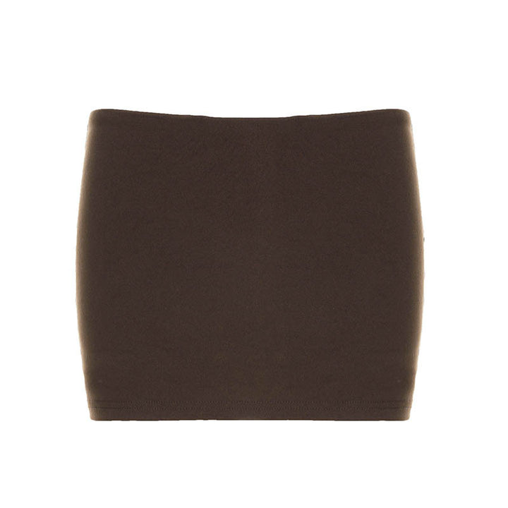 Damen eleganter Minirock aus hochwertigem Jersey-Material mit elastischem Bund Skovae
