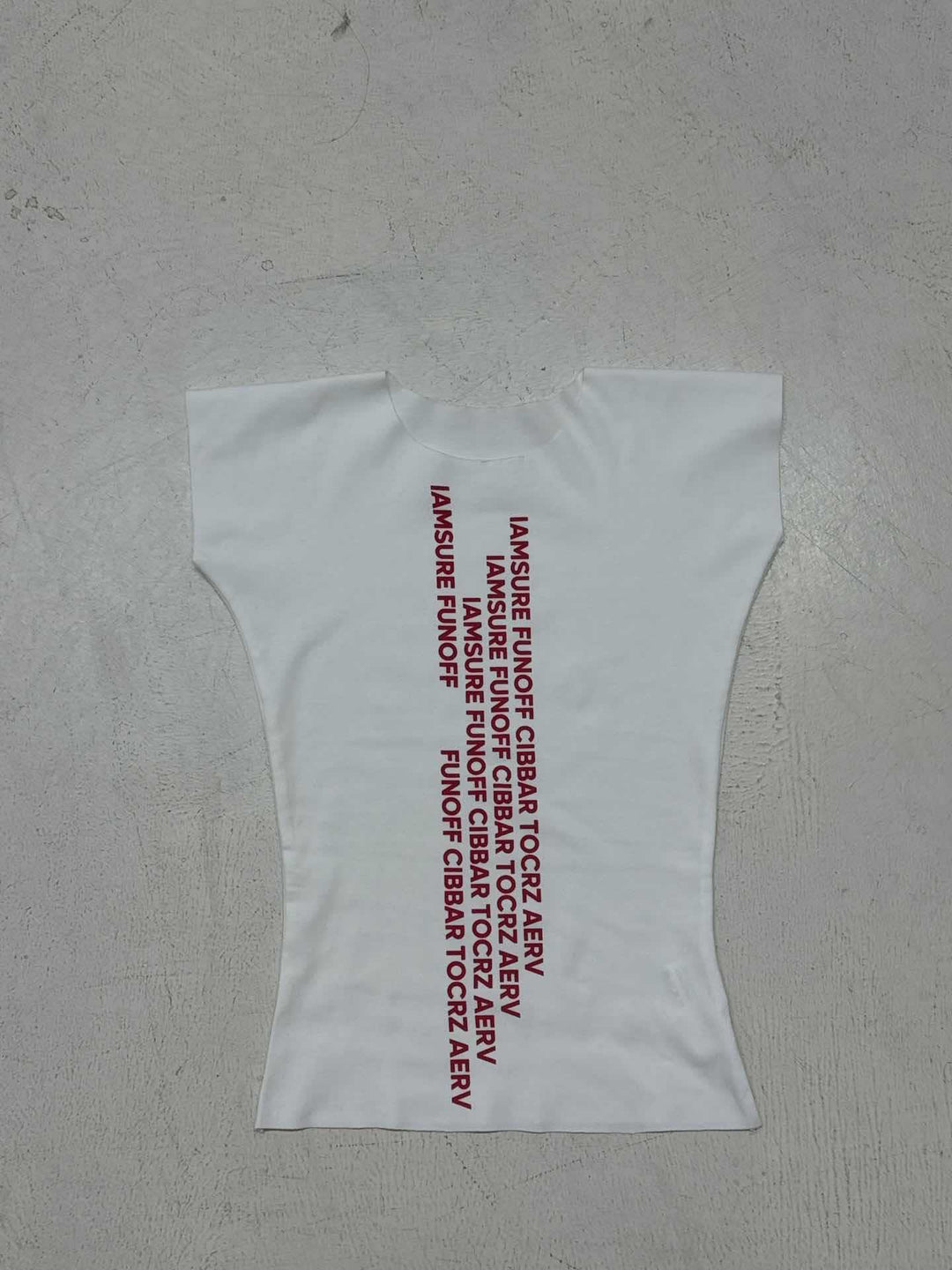 Dame T-shirt med grafisk tekst og afslappet snit Skovae