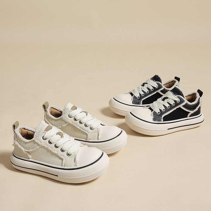 Dame fritidssneakers med blødt indlæg og robust design Stilla