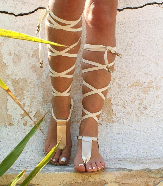 Dame Gladiator Sandaler Stilla
