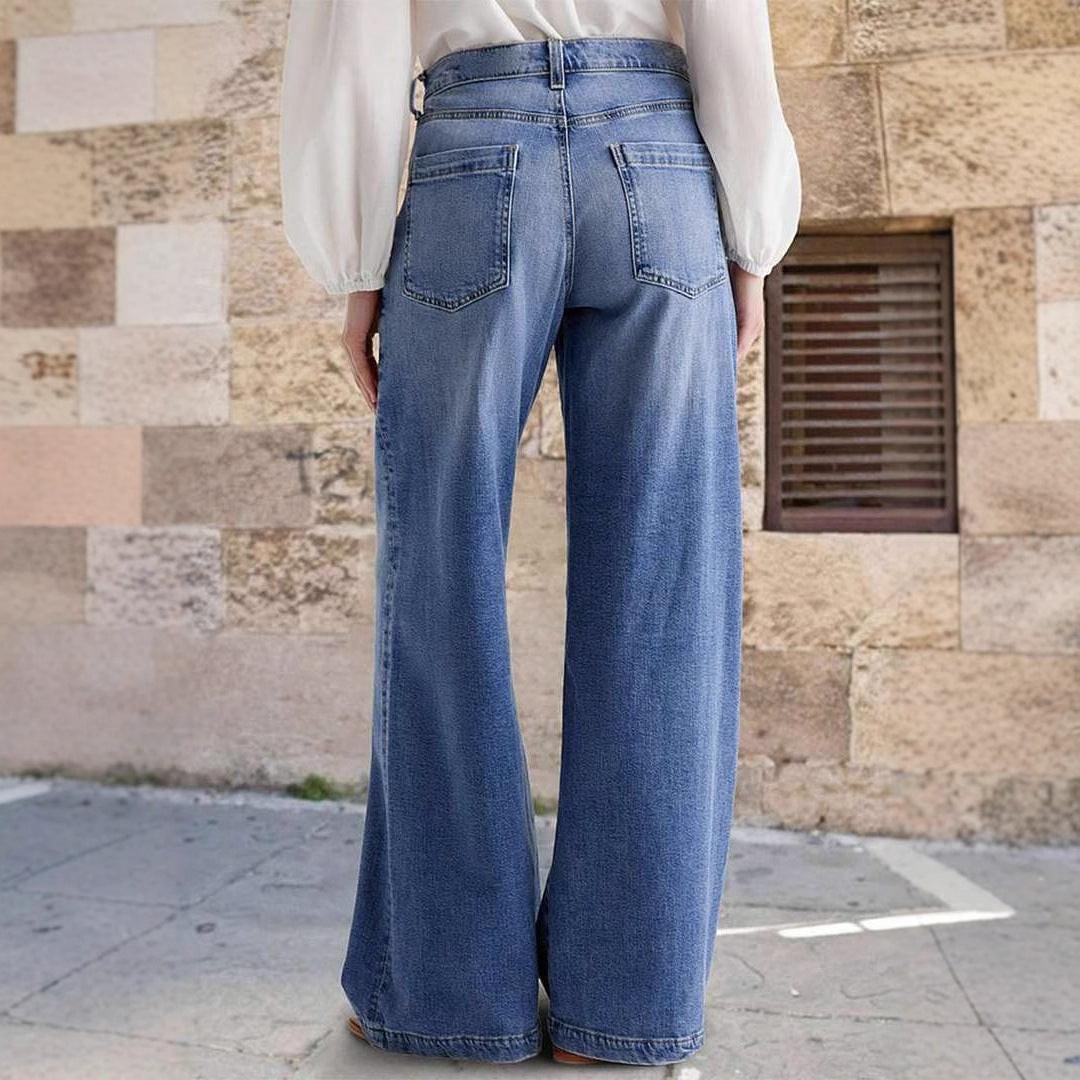 Kvinders brede jeans bukser Stilla