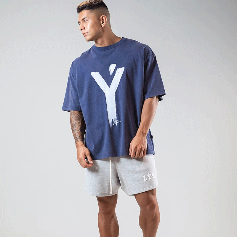 Herrer Oversize T-shirt Stilla