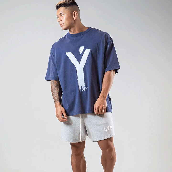 Herrer Oversize T-shirt Stilla
