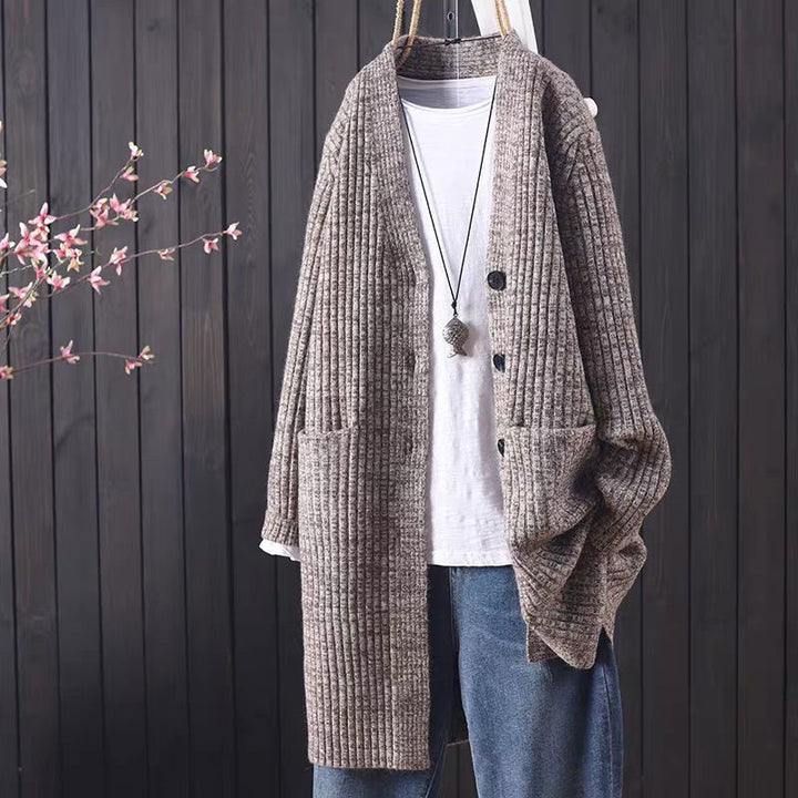 Kvinder hyggelig cardigan med praktiske lommer og fashionabel snit Stilla
