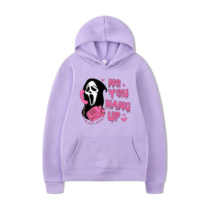 Kvindernes hoodie med kreativt popkulturmotiv Skovae