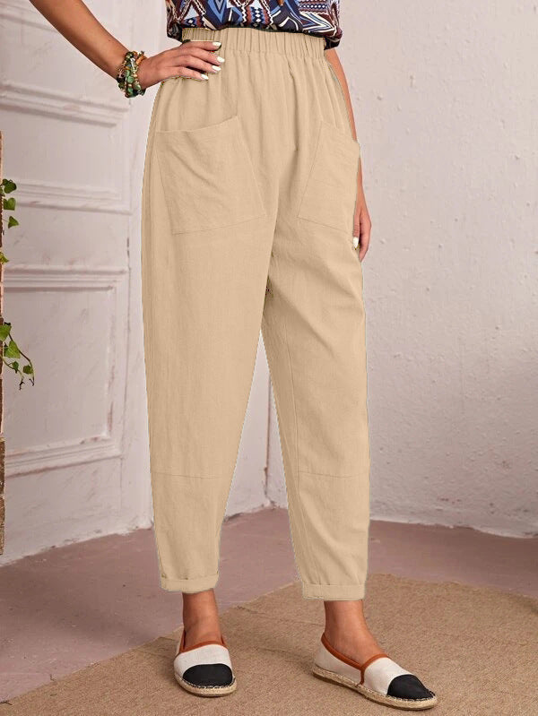 Dame Relaxed Fit Fritidsbukser Stilla