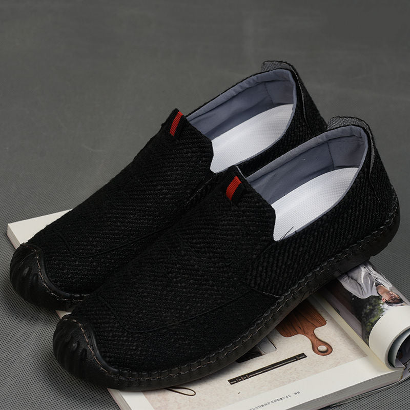 Herrer Behagelige Slip-On Fritidssko med fleksibelt Overmateriale og skridsikker Såle Stilla
