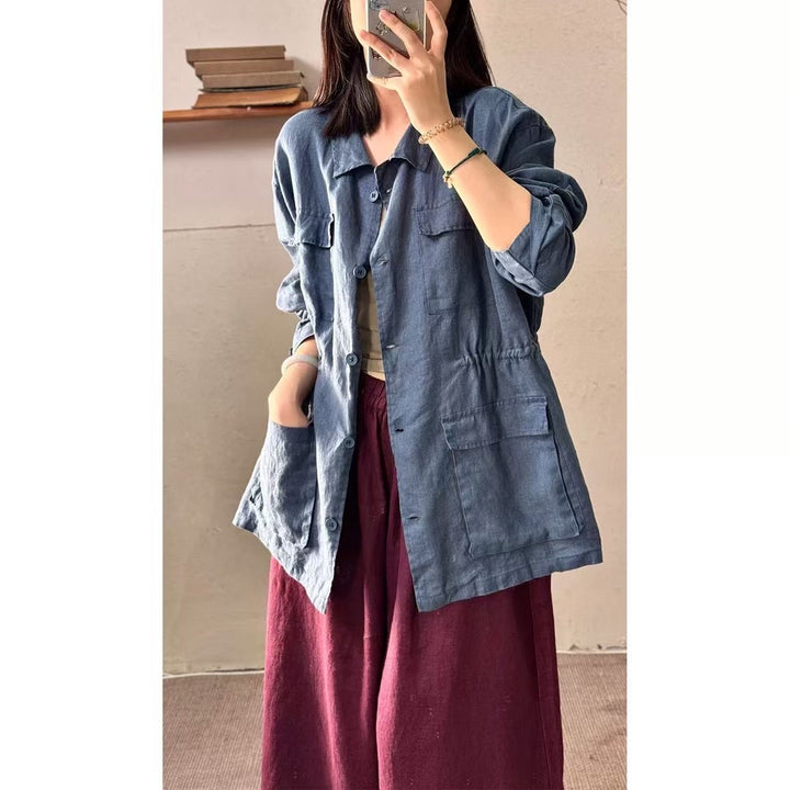 Femme Let Utility-jakke med lommer Stilla